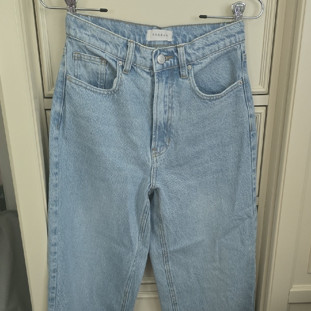 PacSun Blue Cropped Ankle Jeans